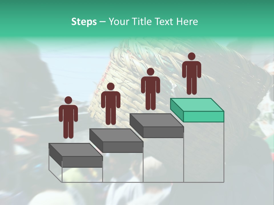 Detail Of The Head Of A Man Exiting From A Swimmingpool PowerPoint Template