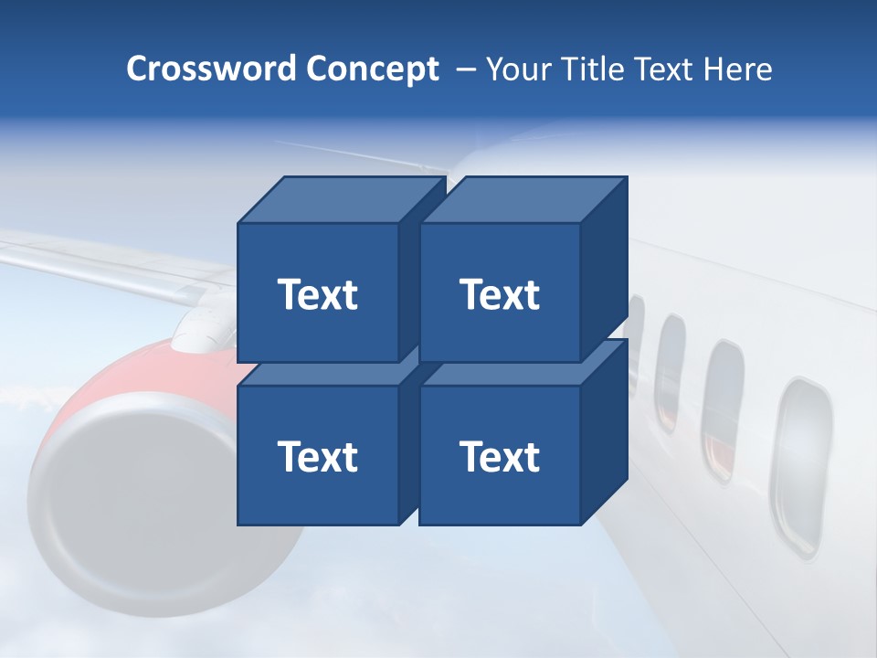 Airplane PowerPoint Template