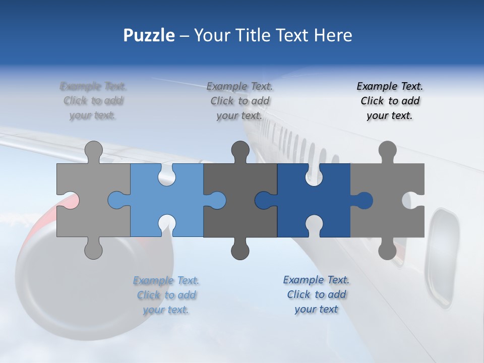 Airplane PowerPoint Template