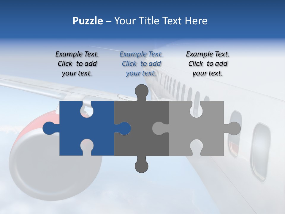 Airplane PowerPoint Template