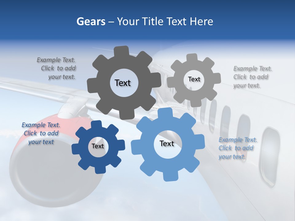 Airplane PowerPoint Template