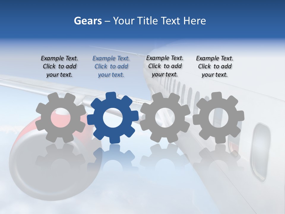 Airplane PowerPoint Template