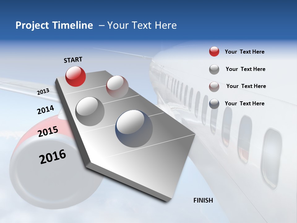 Airplane PowerPoint Template