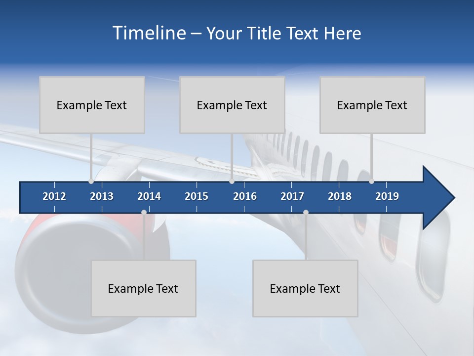 Airplane PowerPoint Template