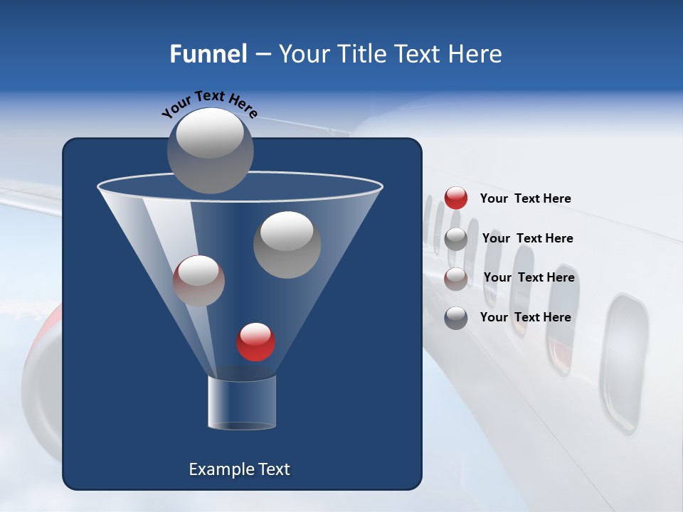 Airplane PowerPoint Template