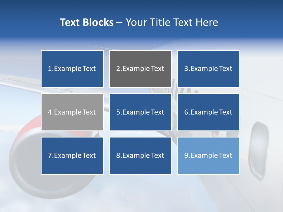 Airplane PowerPoint Template