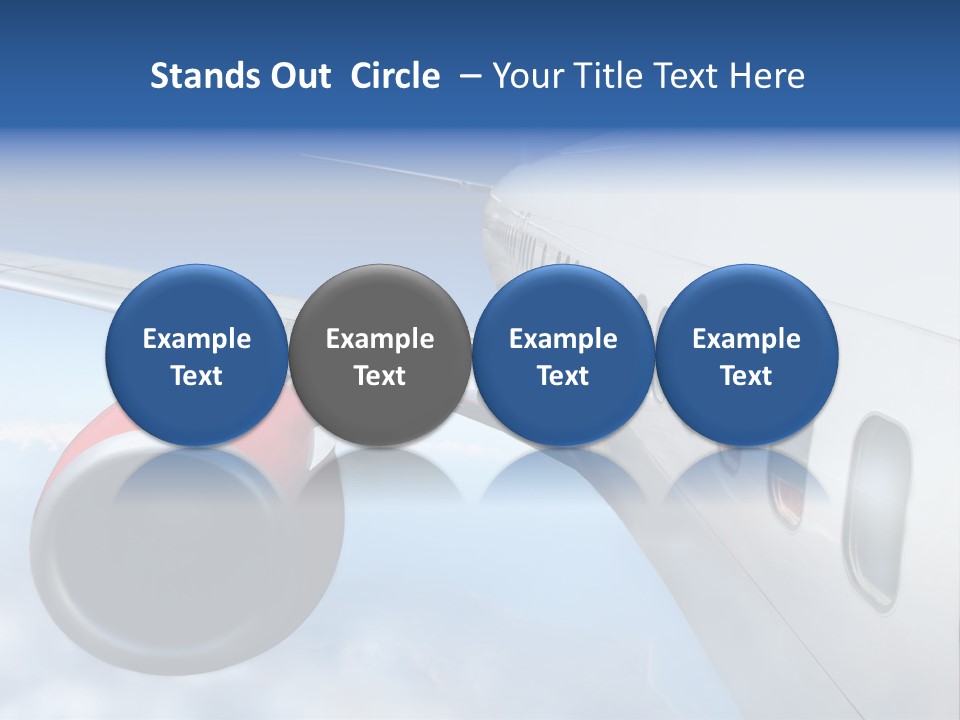 Airplane PowerPoint Template