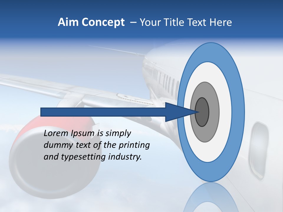 Airplane PowerPoint Template