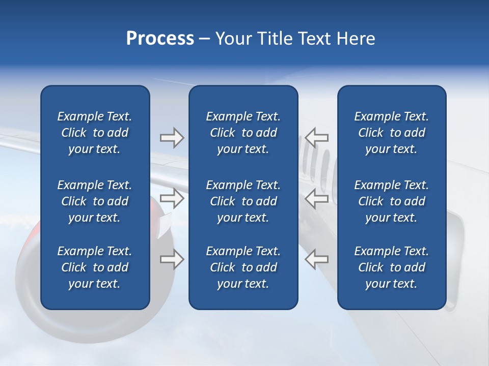 Airplane PowerPoint Template