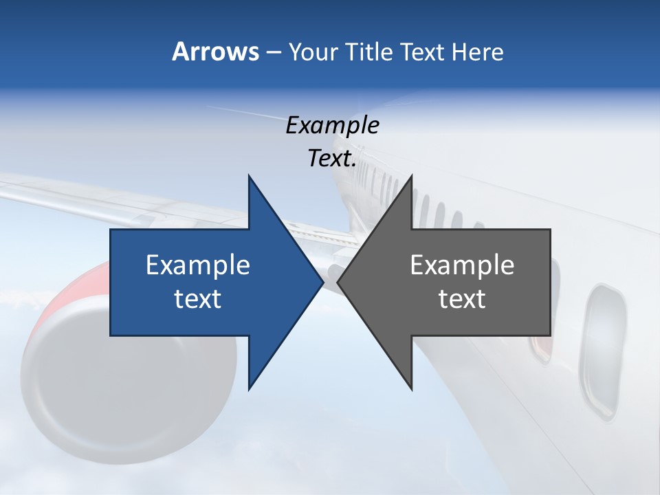 Airplane PowerPoint Template