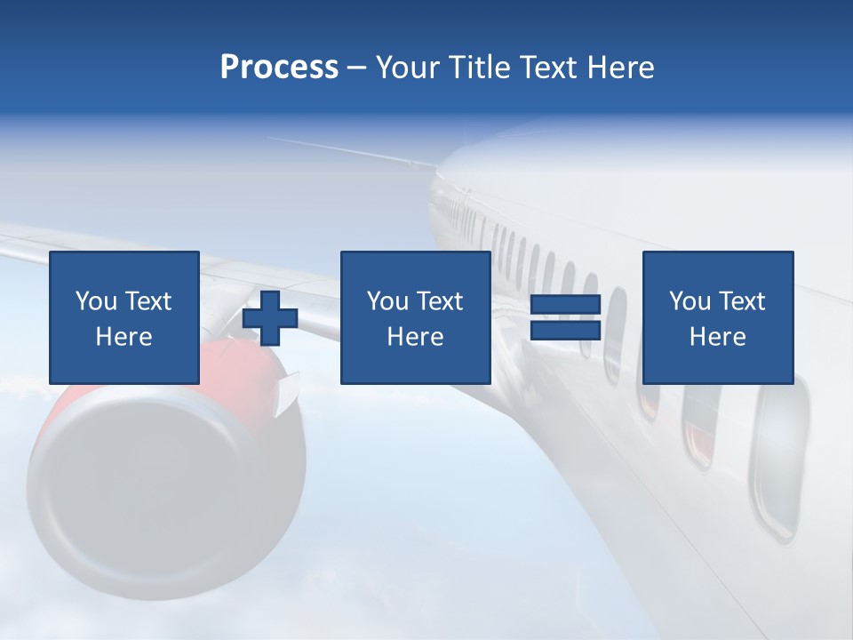 Airplane PowerPoint Template