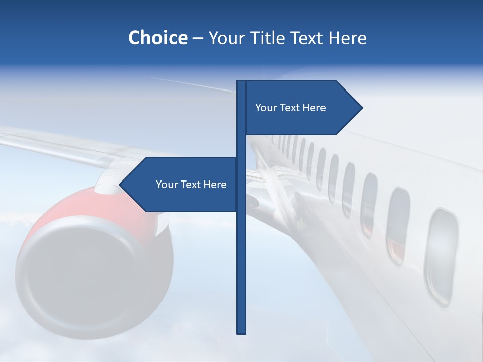Airplane PowerPoint Template