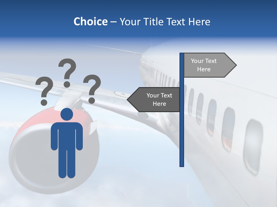 Airplane PowerPoint Template