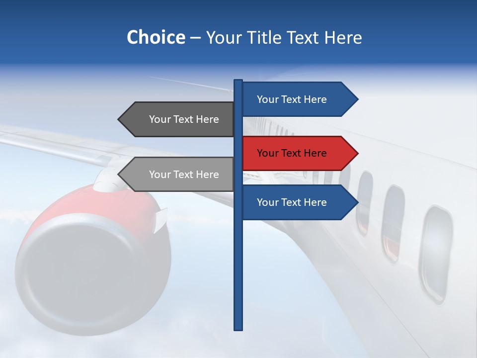 Airplane PowerPoint Template