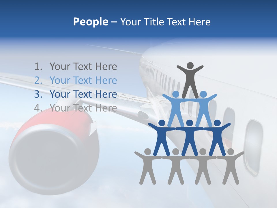 Airplane PowerPoint Template