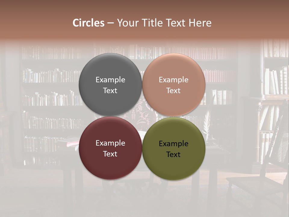 Old Private Office PowerPoint Template