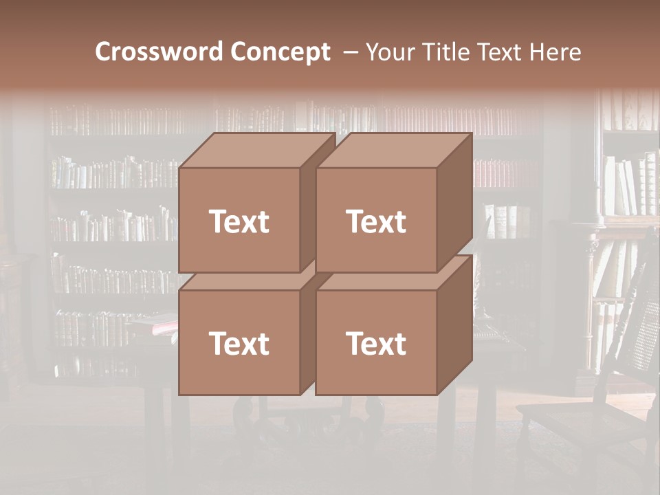 Old Private Office PowerPoint Template