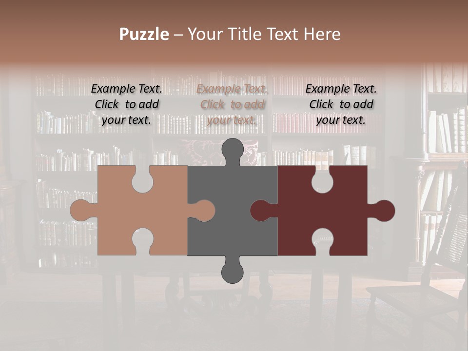 Old Private Office PowerPoint Template