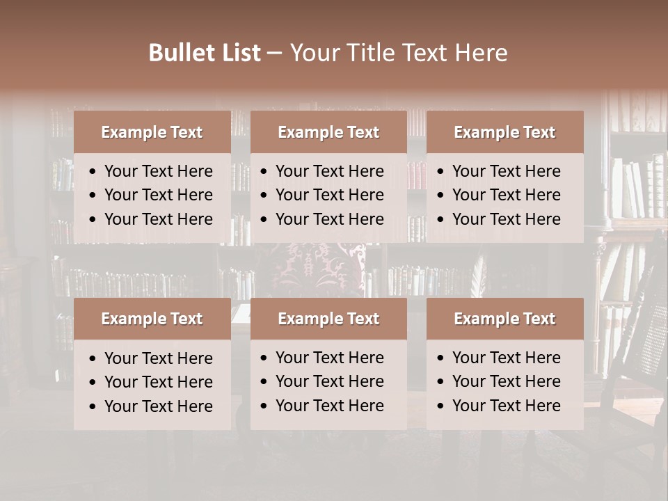 Old Private Office PowerPoint Template