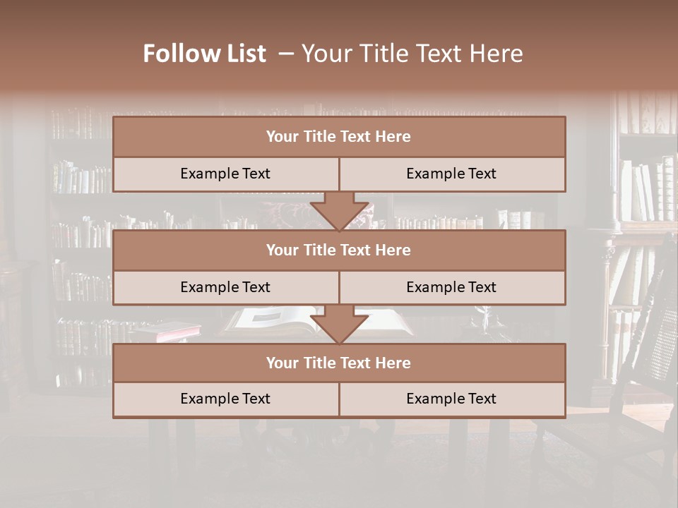 Old Private Office PowerPoint Template