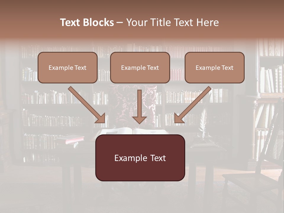 Old Private Office PowerPoint Template