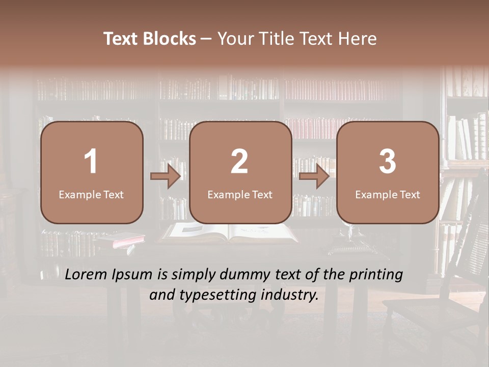 Old Private Office PowerPoint Template