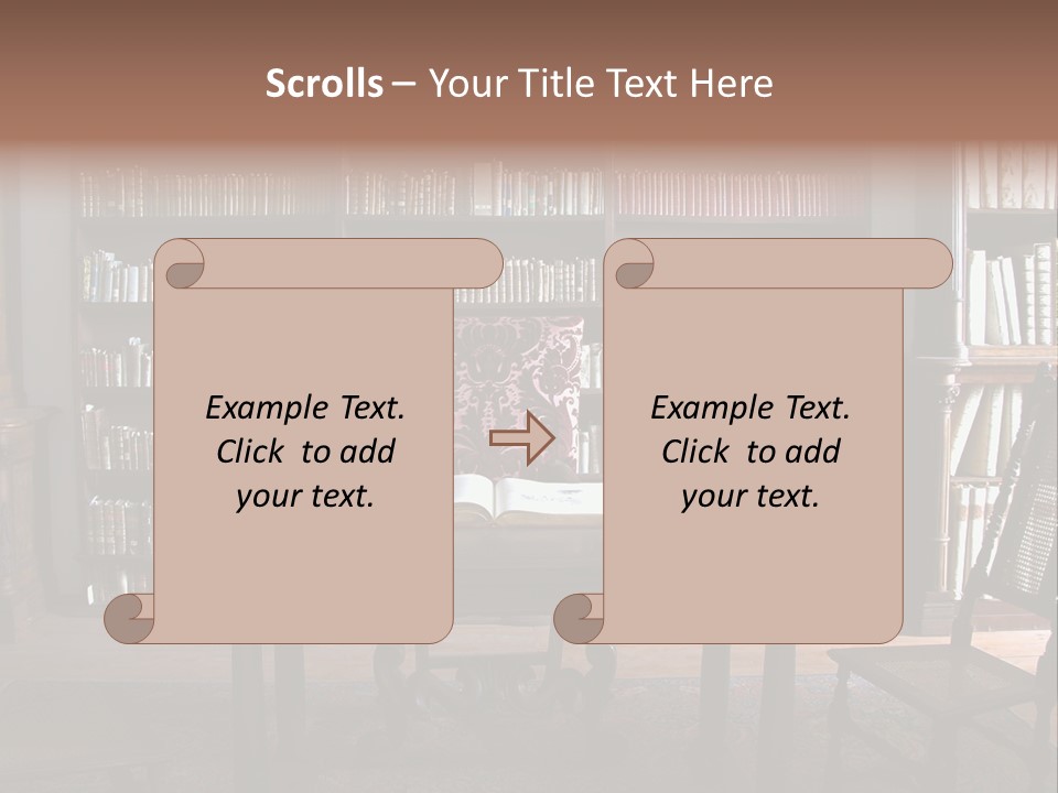 Old Private Office PowerPoint Template