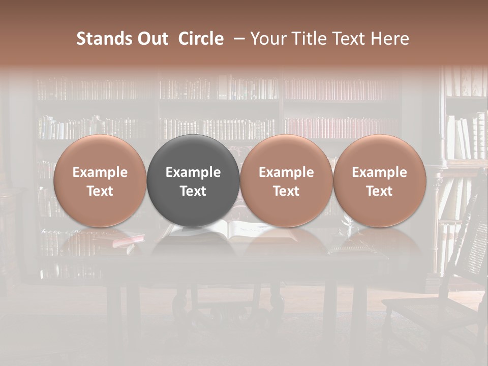 Old Private Office PowerPoint Template