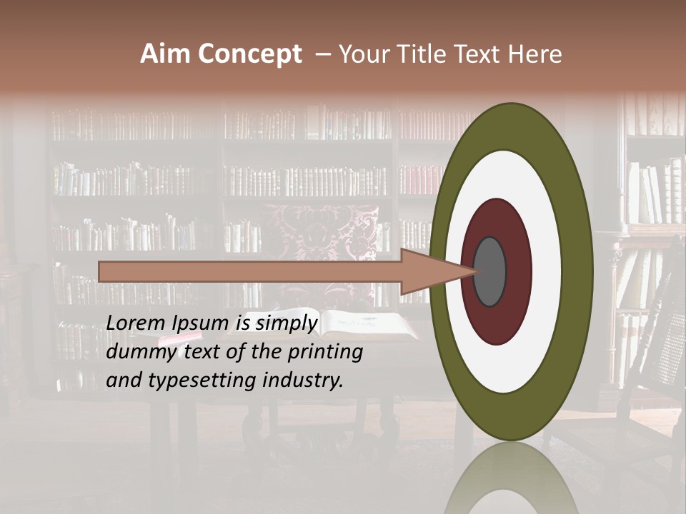 Old Private Office PowerPoint Template