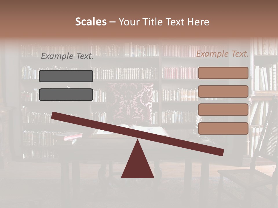 Old Private Office PowerPoint Template