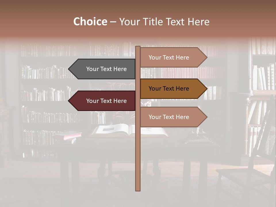 Old Private Office PowerPoint Template