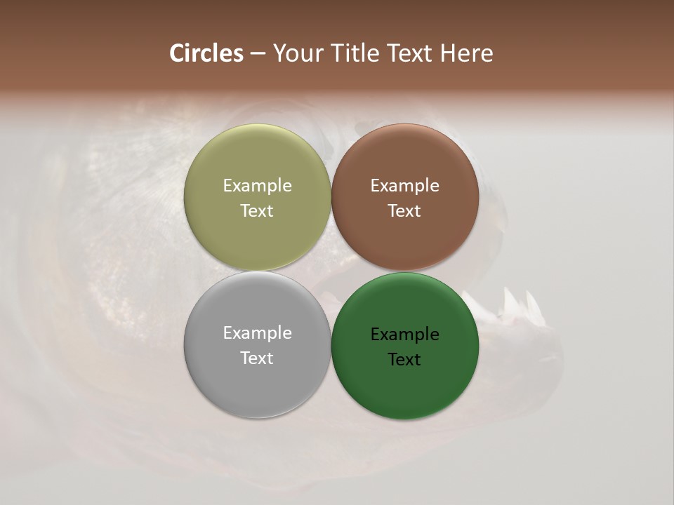 Little Girl Brushing Teeth In Bathroom PowerPoint Template