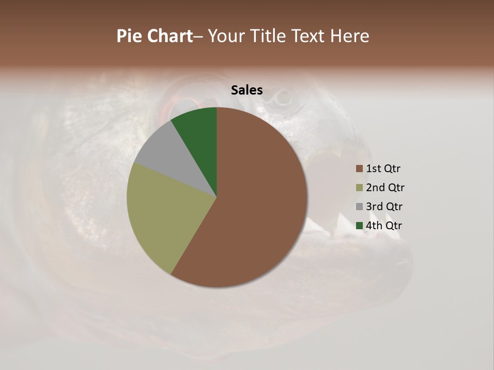 Little Girl Brushing Teeth In Bathroom PowerPoint Template