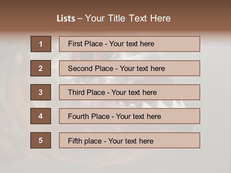 Little Girl Brushing Teeth In Bathroom PowerPoint Template