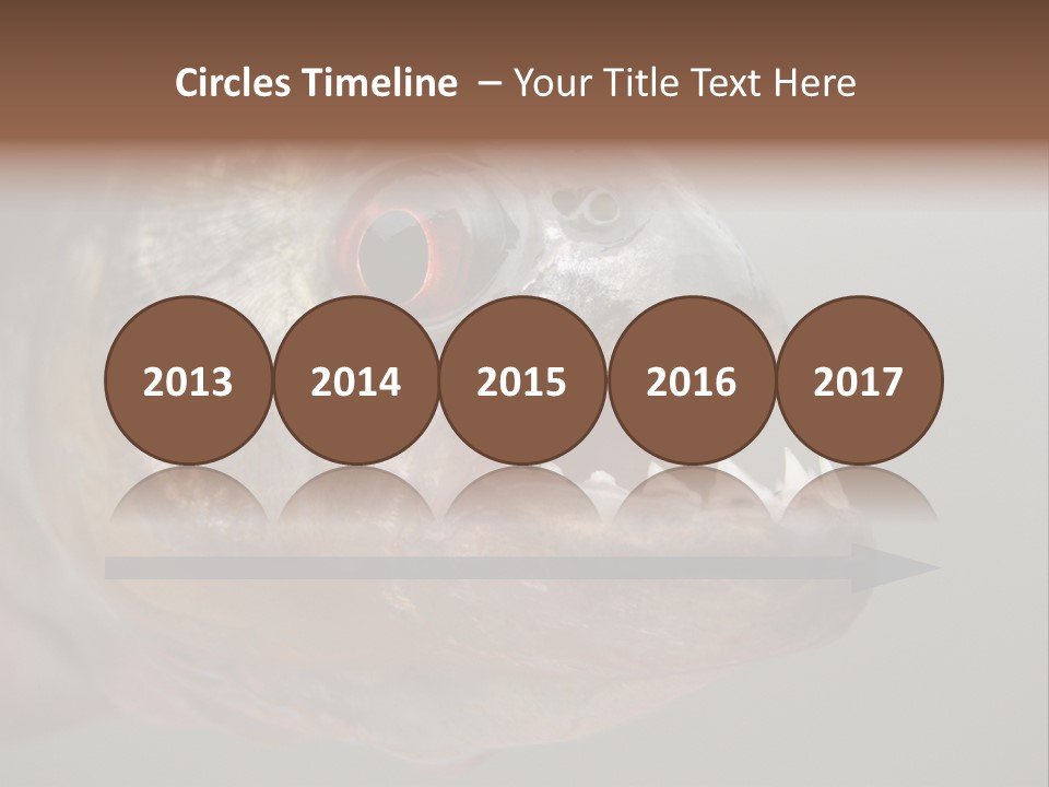 Little Girl Brushing Teeth In Bathroom PowerPoint Template