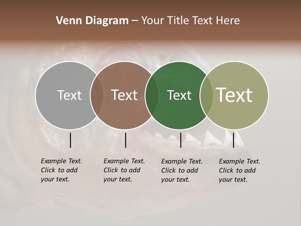 Little Girl Brushing Teeth In Bathroom PowerPoint Template