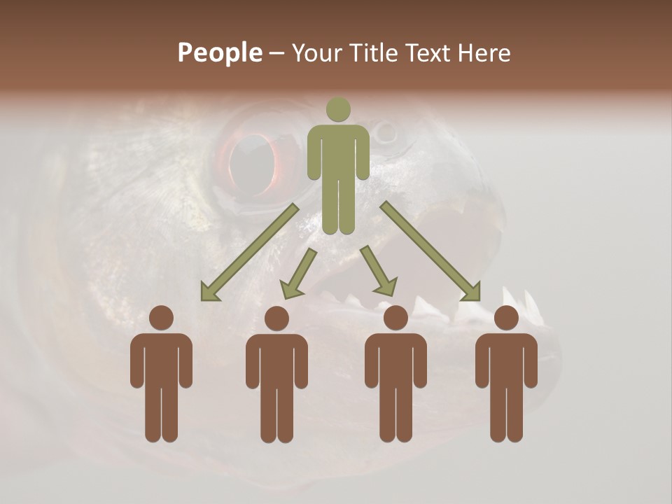 Little Girl Brushing Teeth In Bathroom PowerPoint Template