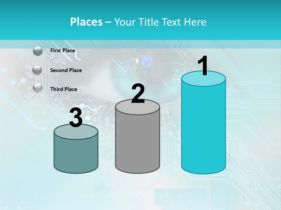 High-Tech Technology Background PowerPoint Template