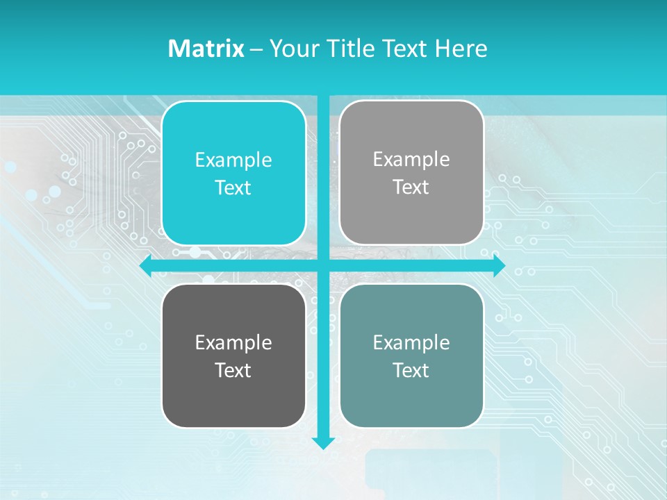 High-Tech Technology Background PowerPoint Template