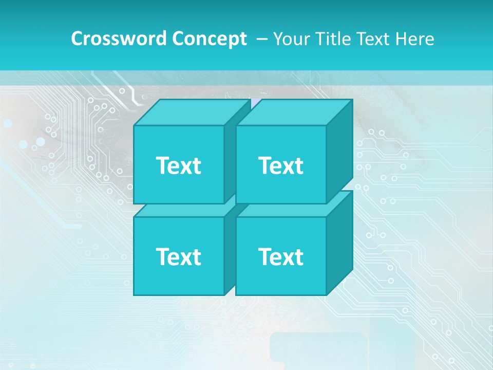 High-Tech Technology Background PowerPoint Template
