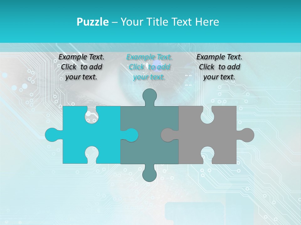 High-Tech Technology Background PowerPoint Template