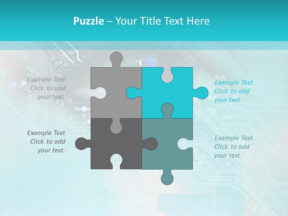 High-Tech Technology Background PowerPoint Template
