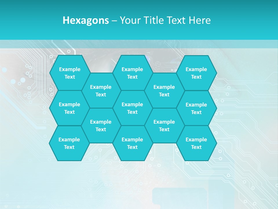 High-Tech Technology Background PowerPoint Template