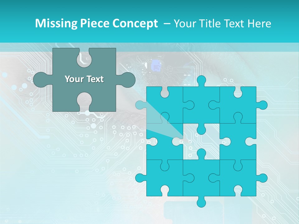 High-Tech Technology Background PowerPoint Template