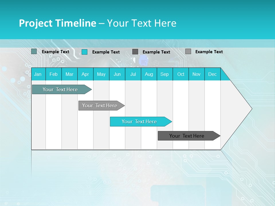 High-Tech Technology Background PowerPoint Template