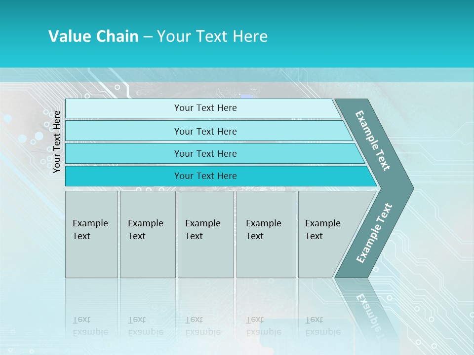 High-Tech Technology Background PowerPoint Template