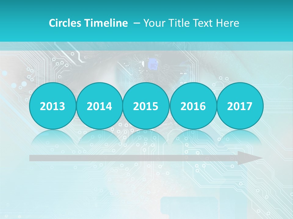 High-Tech Technology Background PowerPoint Template