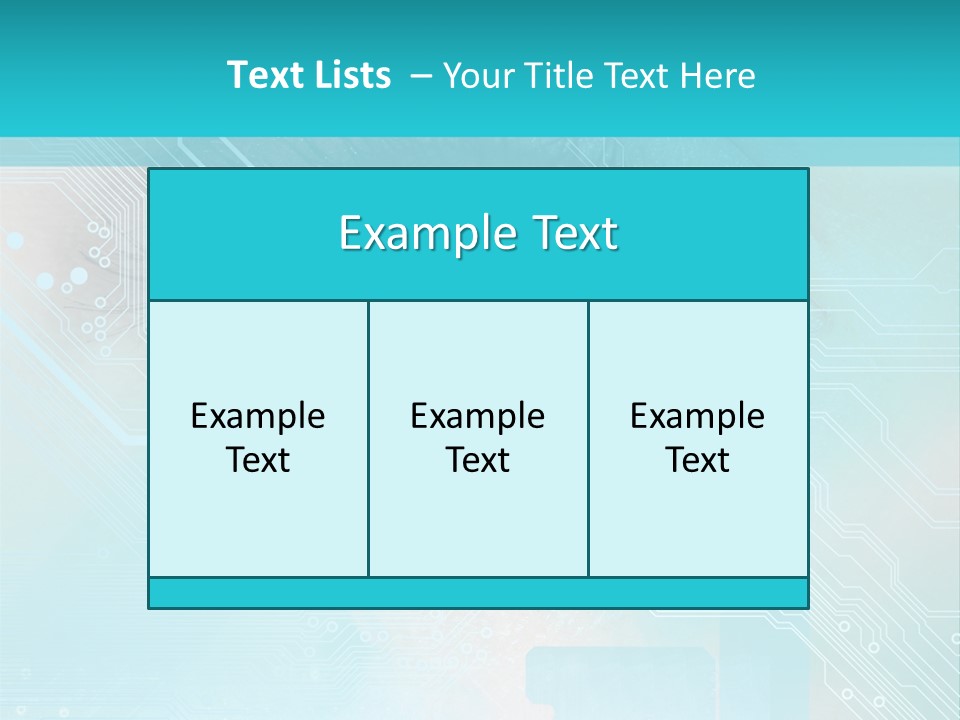 High-Tech Technology Background PowerPoint Template