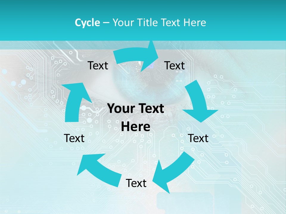 High-Tech Technology Background PowerPoint Template