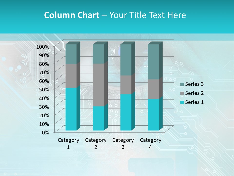 High-Tech Technology Background PowerPoint Template
